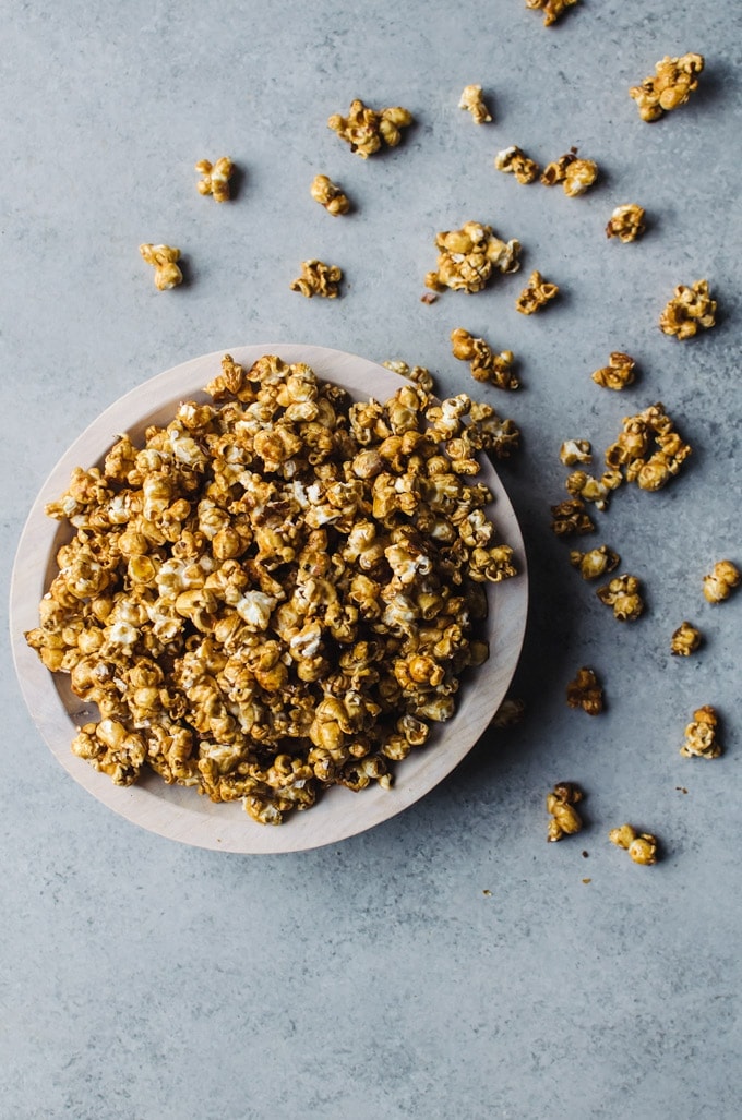 You've never had caramel popcorn like this hot toddy caramel popcorn before!