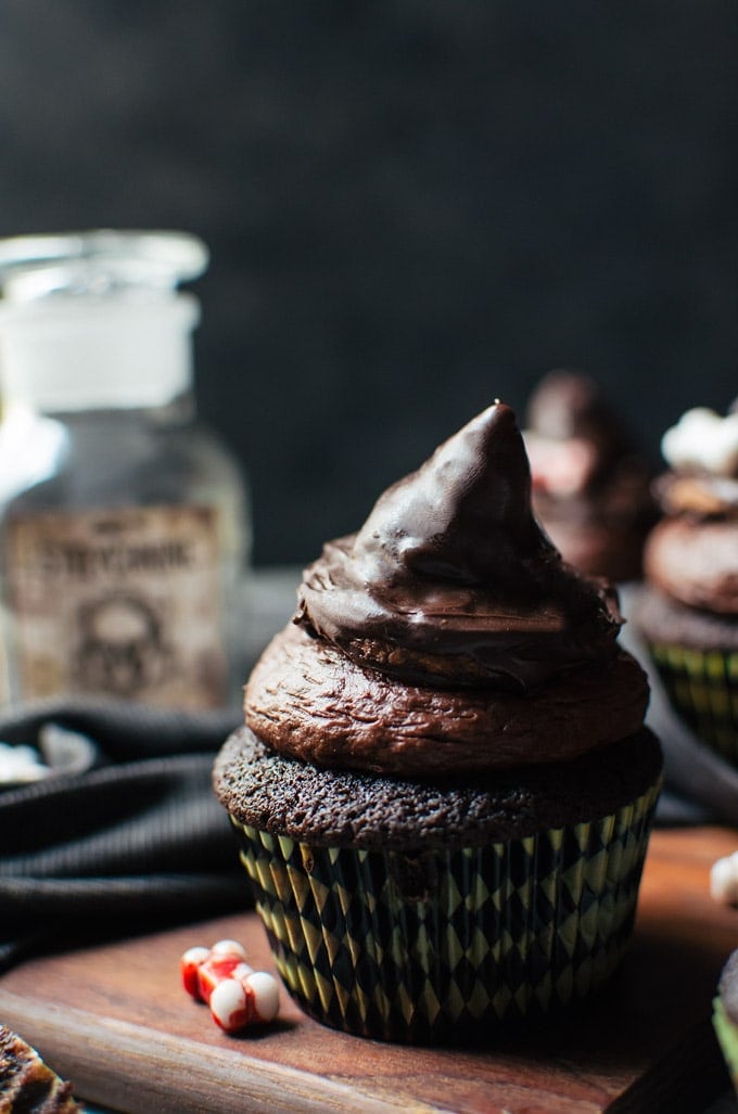 Mexican chocolate cupcakes
