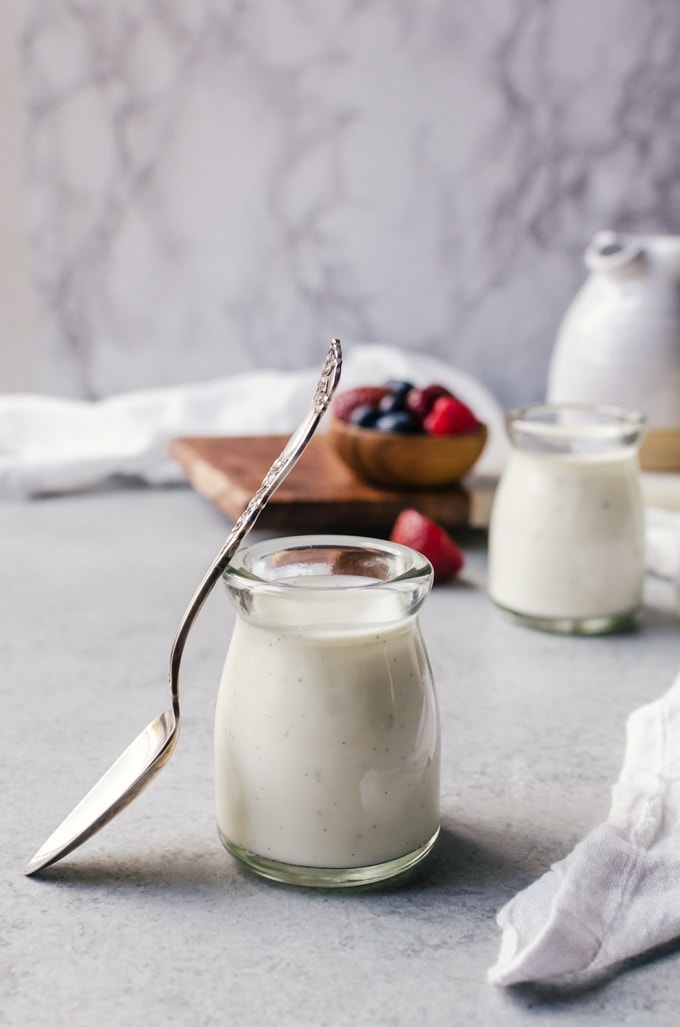 A smooth and creamy buttermilk panna cotta everyone will love