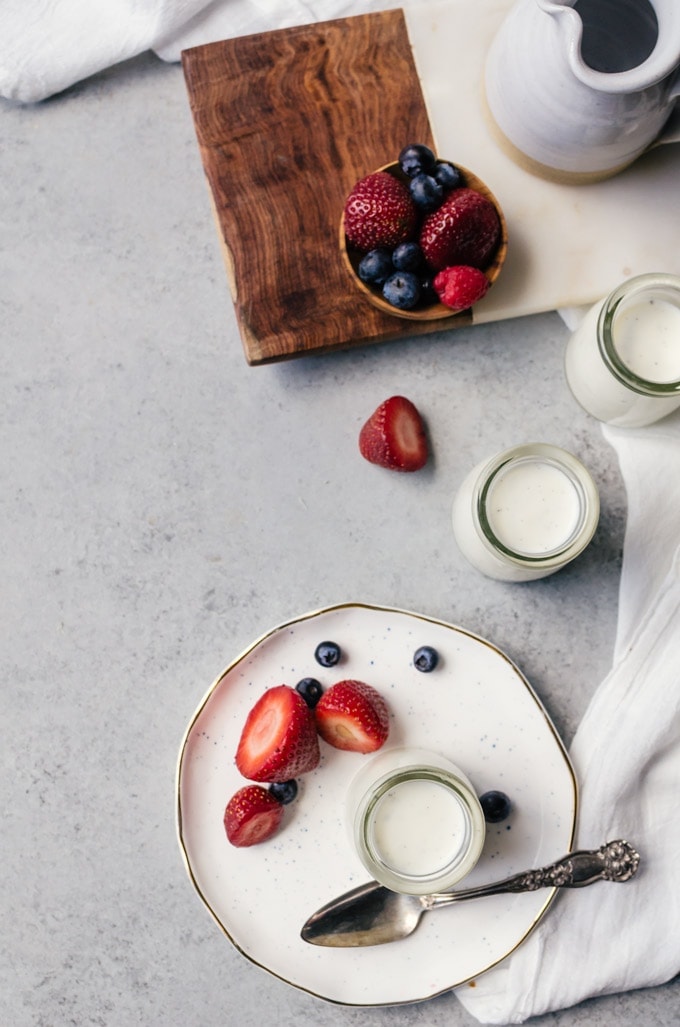 There is nothing quite like this buttermilk panna cotta to finish a great meal