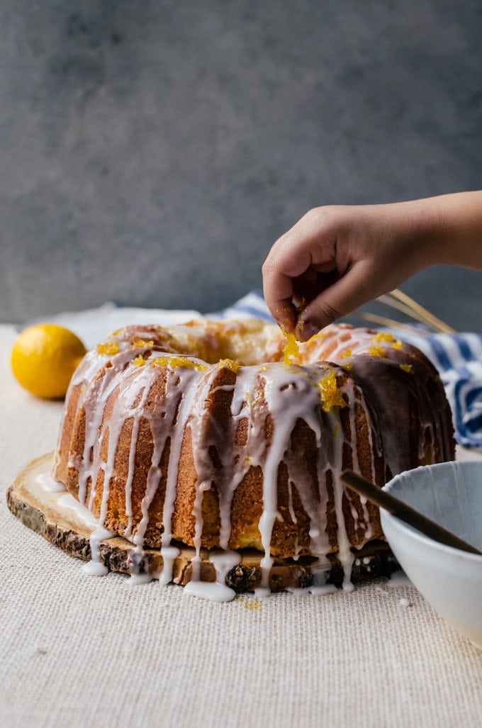 Lemon Pound Cake | A Cookie Named Desire