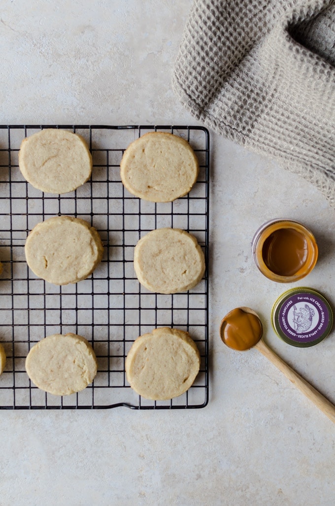 Buttery, irresistible banana shortbread