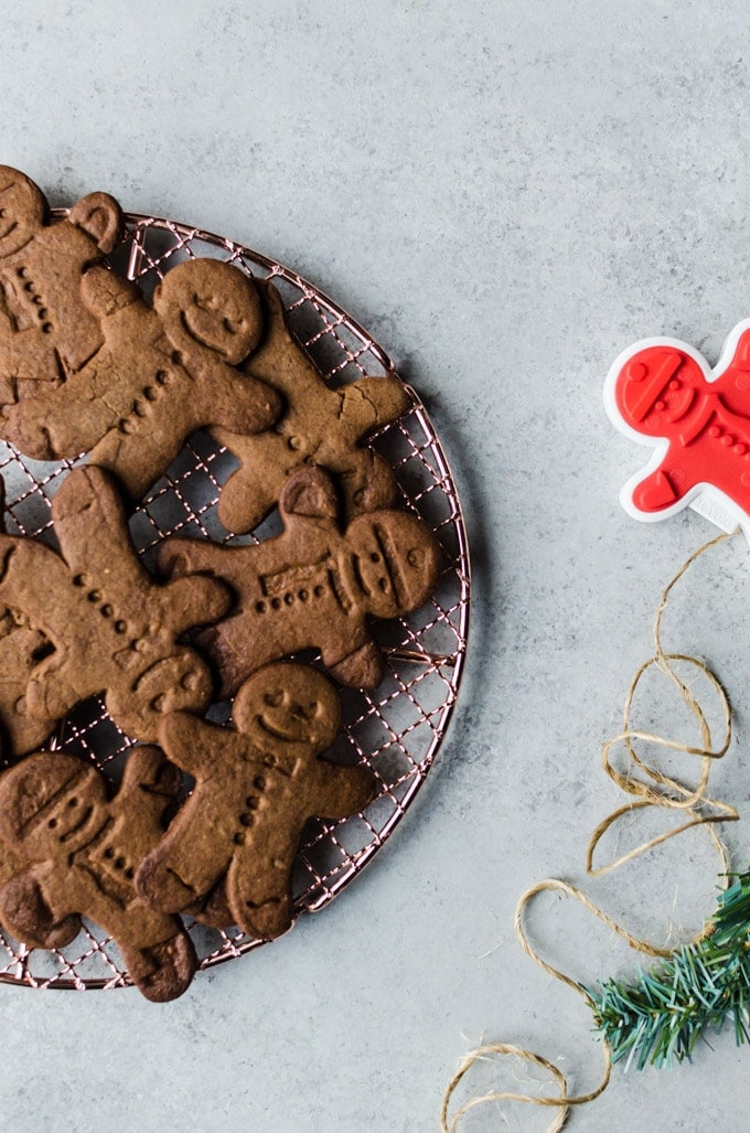 No one will be able to resist these perfectly spiced gingerbread man cookies