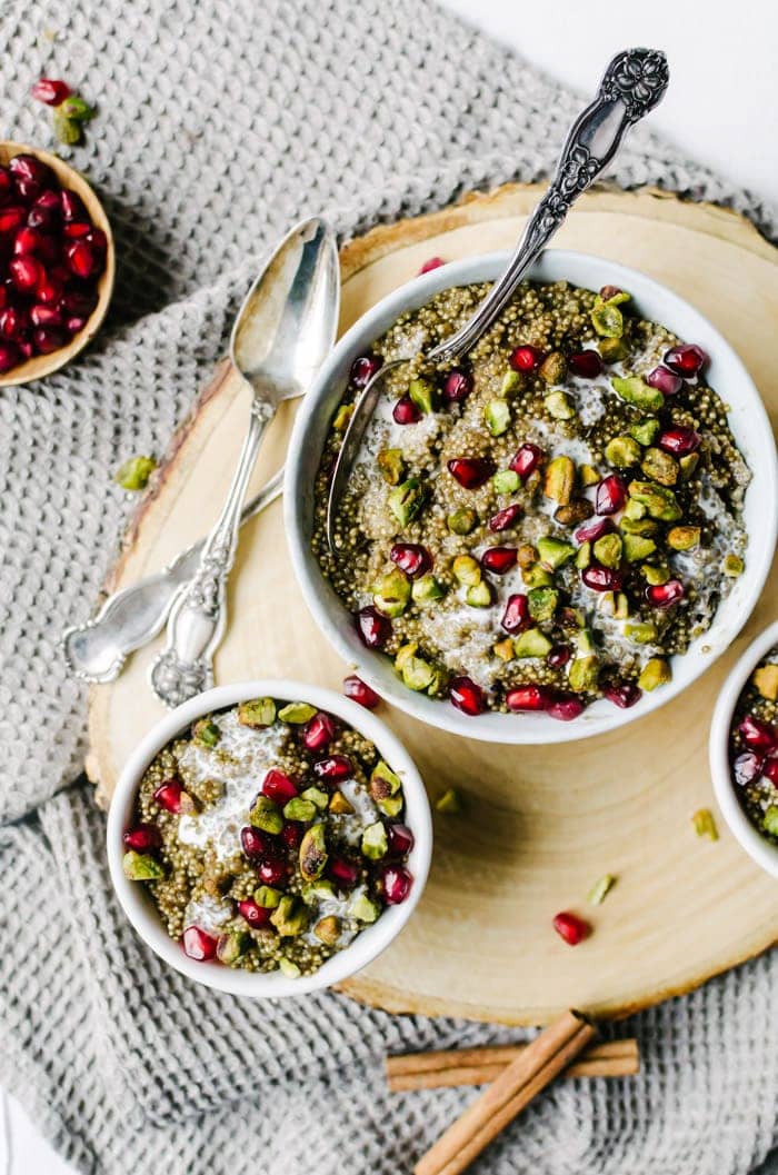 Quinoa breakfast bowl