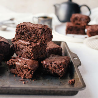 There is no way to resist these homemade chewy brownies