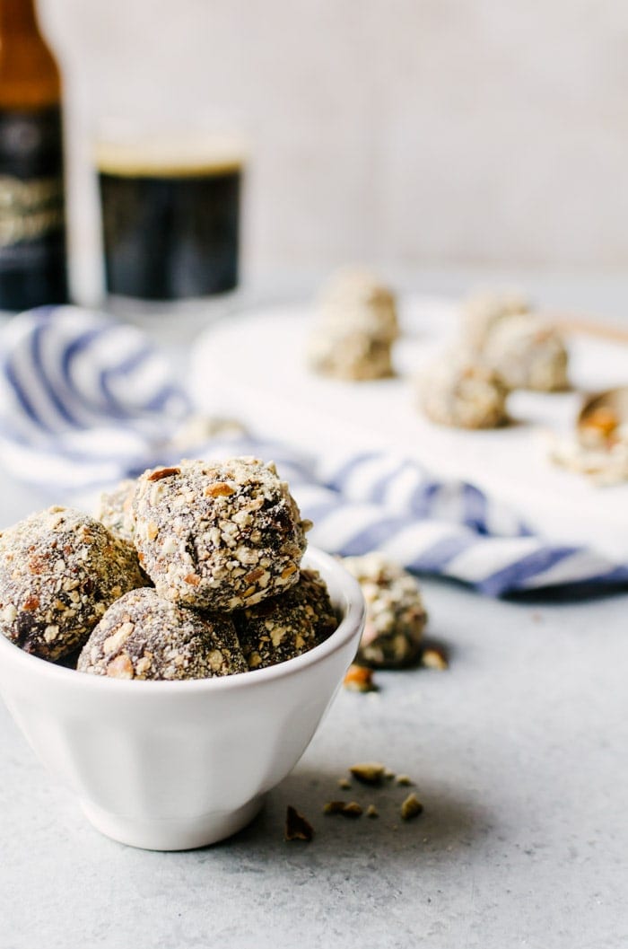 There is nothing like these beer truffles to treat yourself tonight