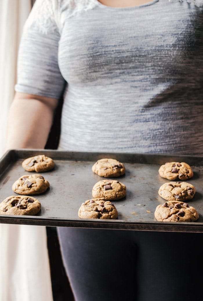 Healthy Chocolate Chip Cookies - A Cookie Named Desire