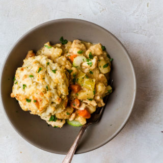 This slow cooker chicken pot pie will be your new favorite fall weeknight dinner