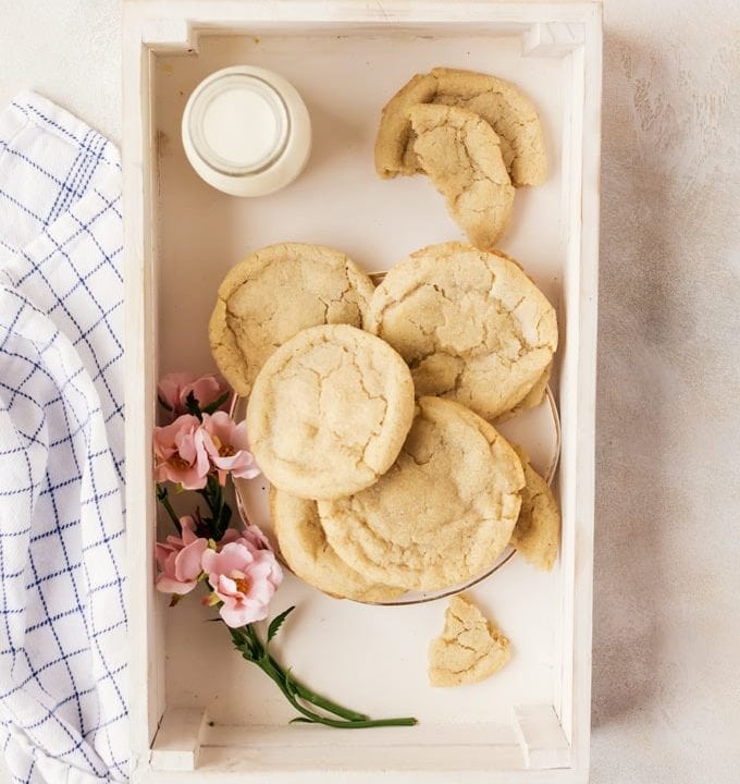 Cozy up with these brown butter chai sugar cookies