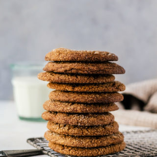 There is no way anyone will turn down these soft, chewy molasses cookies