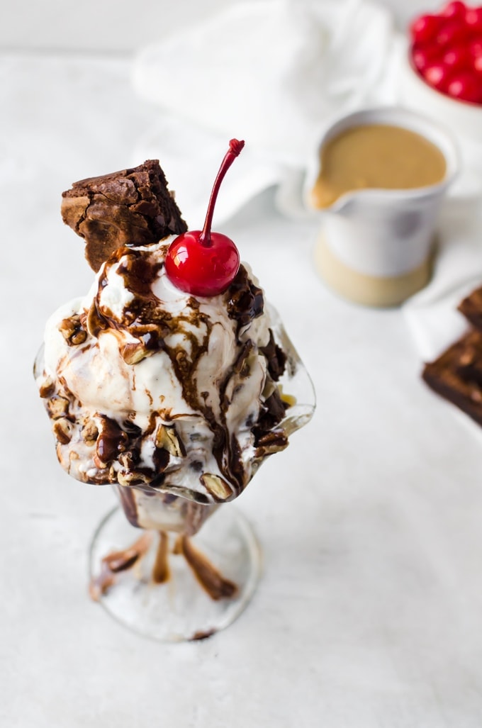 There's nothing as good as a brownie sundae