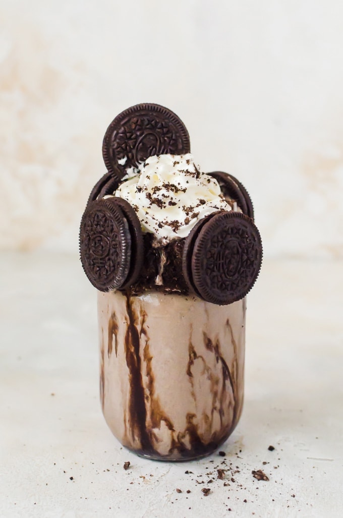 coffee oreo milkshake