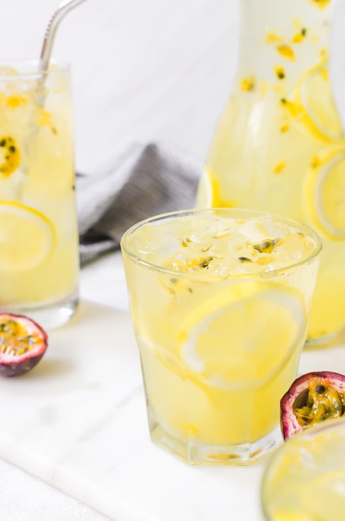 passion fruit lemonade