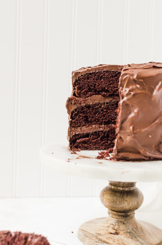 Old-Fashioned Chocolate Cake Recipe