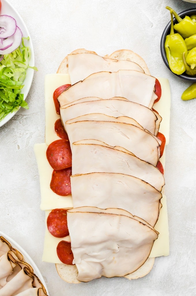 Topping your hoagie with the right selection of meats