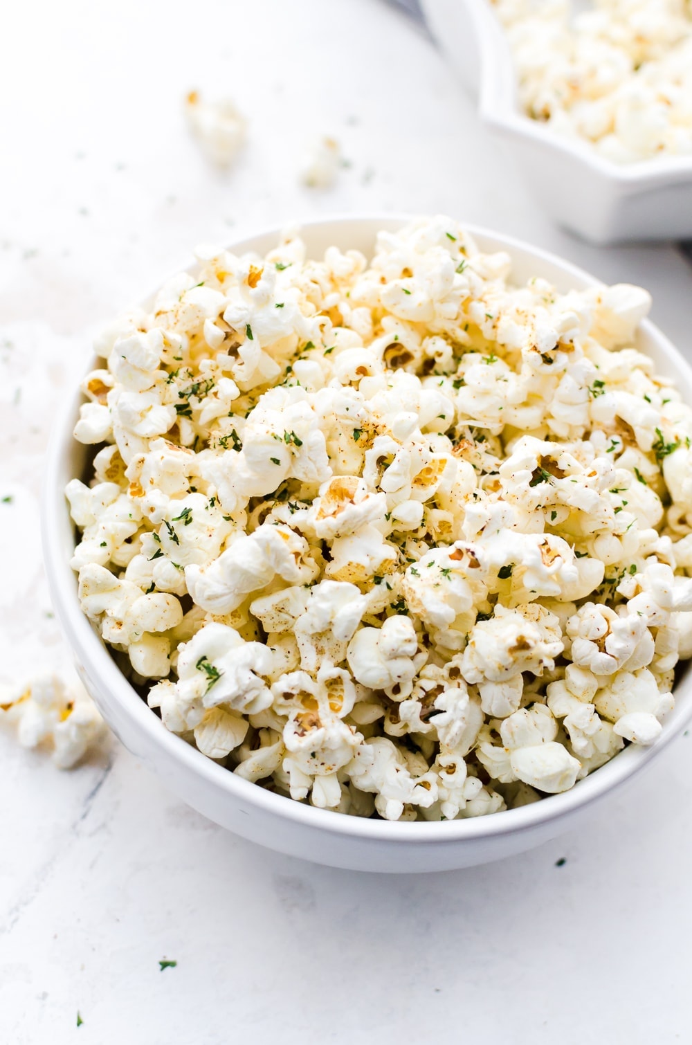 Garlic Parmesan Popcorn