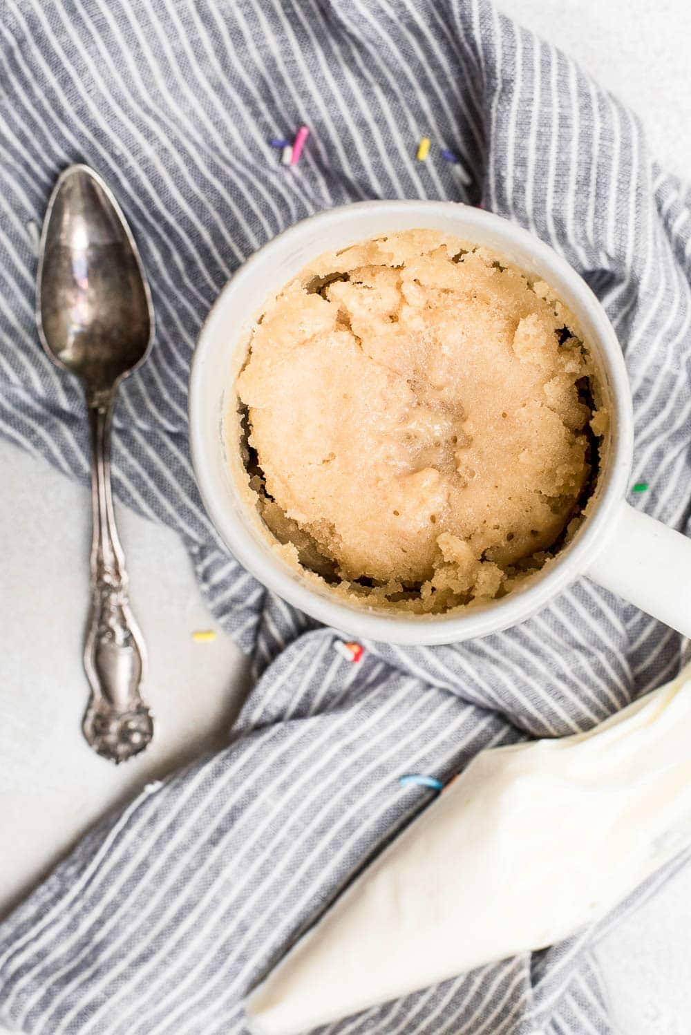 vanilla mug cake