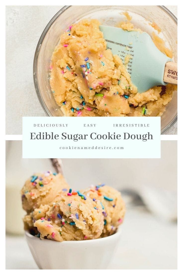 Edible Sugar Cookie Dough A Cookie Named Desire