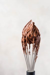 frosting on wire whisk