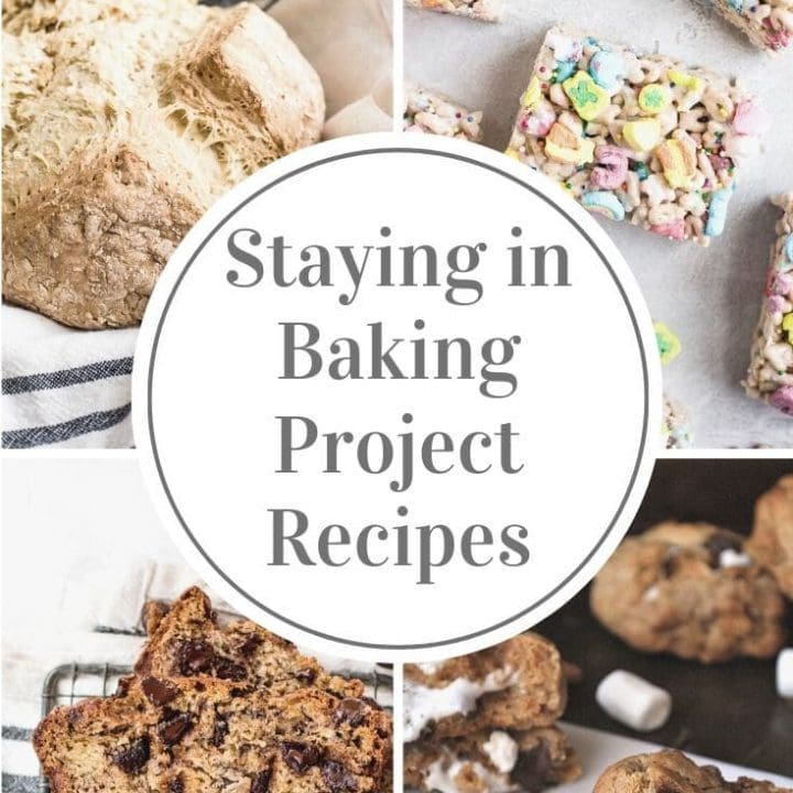 collage of baking recipes