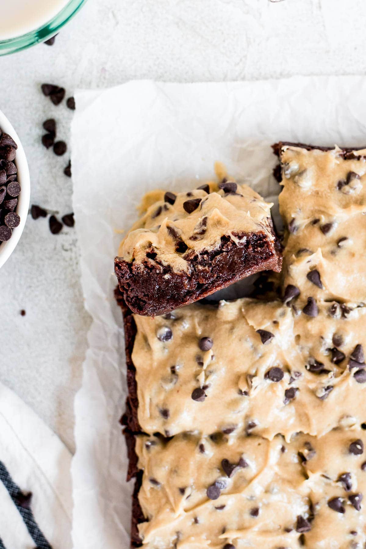 Skillet Brownies - A Cookie Named Desire