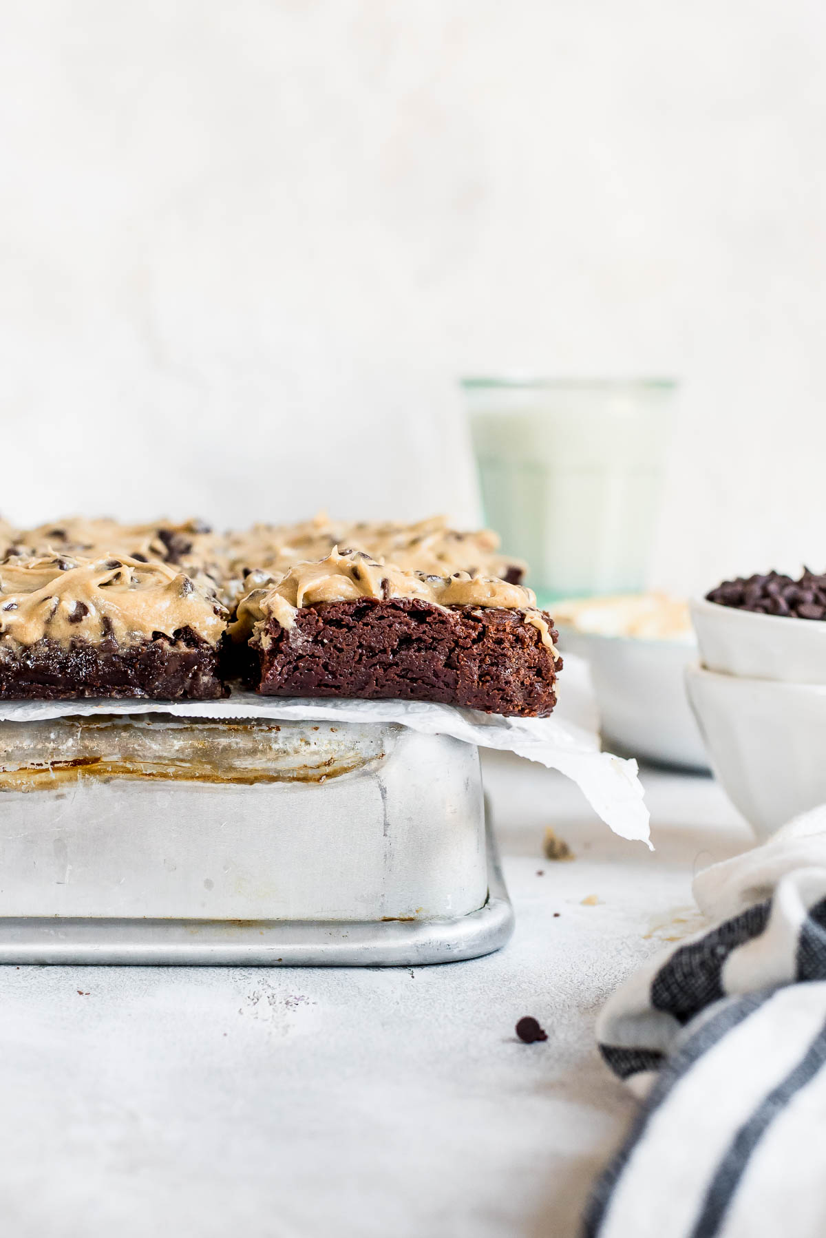 Skillet Brownies - A Cookie Named Desire