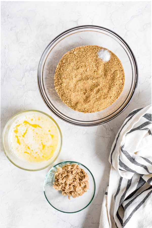 ingredients for making crust